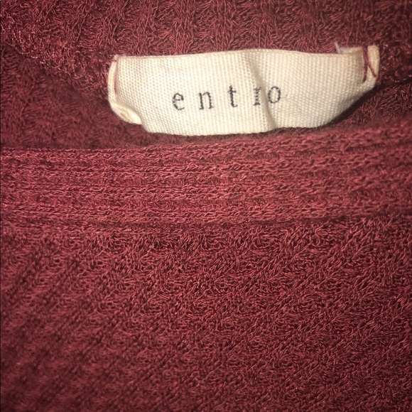 Oversized Thermal Button-Up Top - Picture 4 of 4